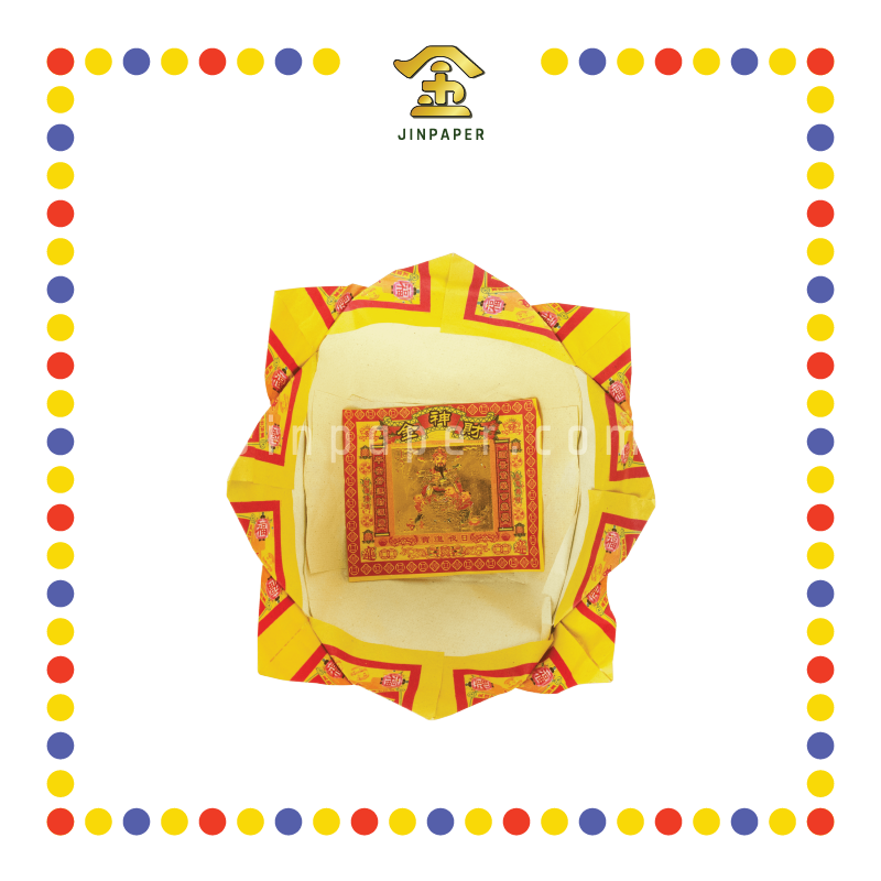 JOSS PAPER 本地七彩大福花皇宝 (金纸)