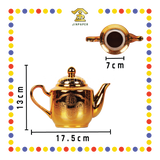 PRAYING TEAPOT 中号沙金金四字茶壶