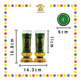 JOSS CANDLE 大二伯爷玻璃斗烛(青)