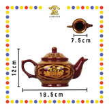 PRAYING TEAPOT 朱红 大号招财茶壶