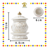 PRAYING CUP 中浮雕莲花圣水杯(白)