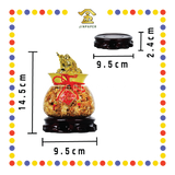 PRAYING GROCERIES 金箔蟾蜍