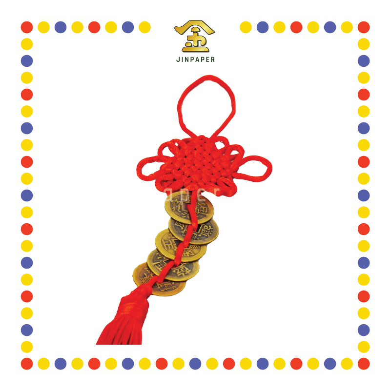 BRASS COINS 五帝铜钱串(没包装)