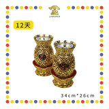 JOSS CANDLE【7天/12天】 元宝旺来水晶斗烛 (蜡烛)