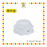PRAYING CANDLESTICK 清光玻璃【荷花/荷叶边】