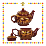 PRAYING TEAPOT 朱红 大号招财茶壶