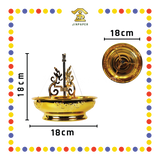 INCENSE HOLDER 台湾 聚宝塔香盘【金色/古铜色】