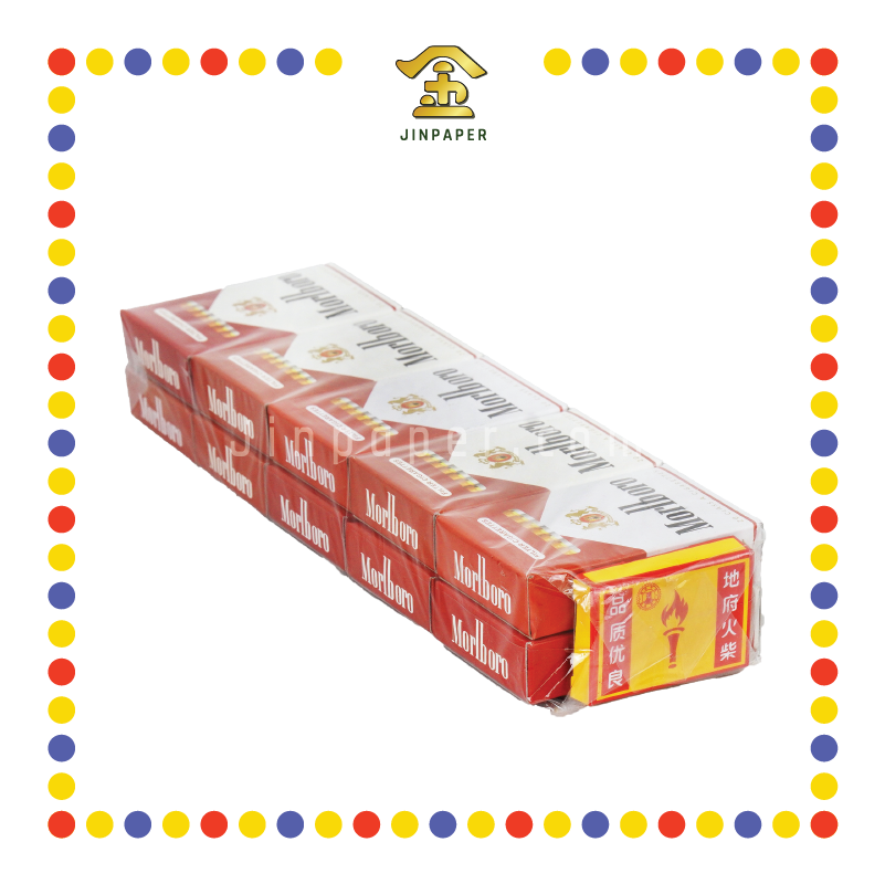 JOSS PAPER 10盒香烟+火柴