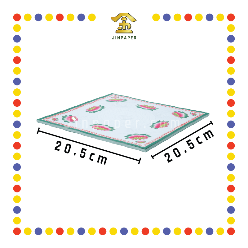 JOSS PAPER 烫金双面莲花【金/银】彩金