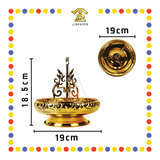 INCENSE HOLDER 台湾 龙形塔香盘【金色/古铜色】