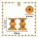PRAYING CANDLESTICK 沙金【小号/中号/大号】招财三用烛台