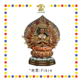 PRAYING STATUE 12寸 树脂金缕彩新体准提