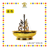 INCENSE HOLDER 台湾 聚宝塔香盘【金色/古铜色】