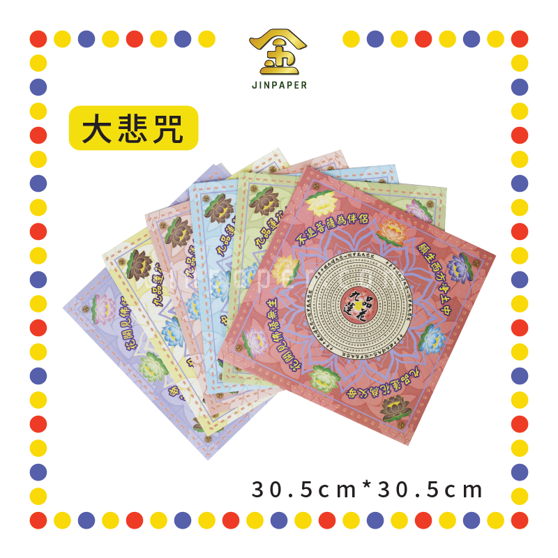 JOSS PAPER【心经/大悲咒】抄经纸