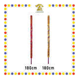 JOSS STICK 180cm【红彩/金彩】六角四代龙香(单支)
