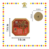 INCENSE COIL 24小时 正王小金【钱/佛】塔香 (檀香)