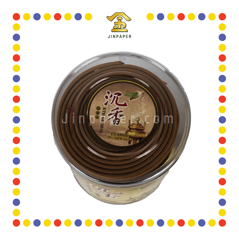 INCENSE COIL 24小时沉香塔香(大自然) (檀香)