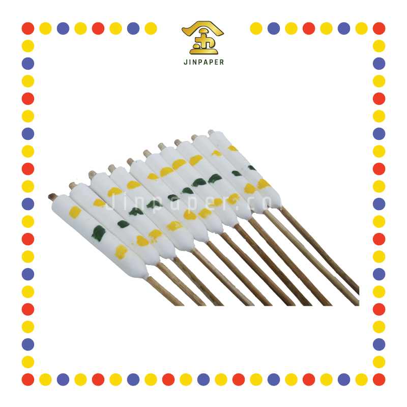 JOSS CANDLE 2两富贵白脚烛(5对) (蜡烛)