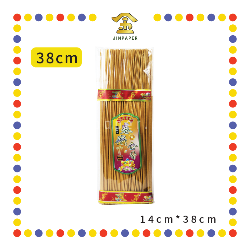 JOSS STICK【32cm/38cm】0.3 卷钱金香(350gm)