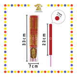 JOSS STICK 33cm 1.3烫金红底字地主香  (大香)