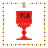 PRAYING CUP 3818 水晶黄梨高脚杯(红)