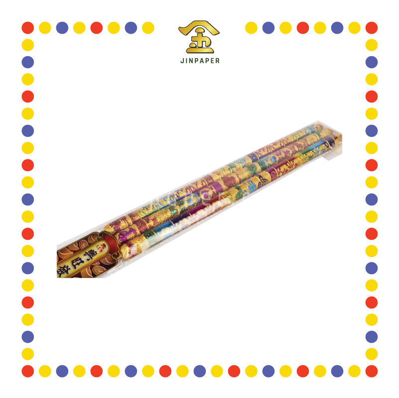 JOSS STICK 39cm 1.6七彩金底字香 (大香)