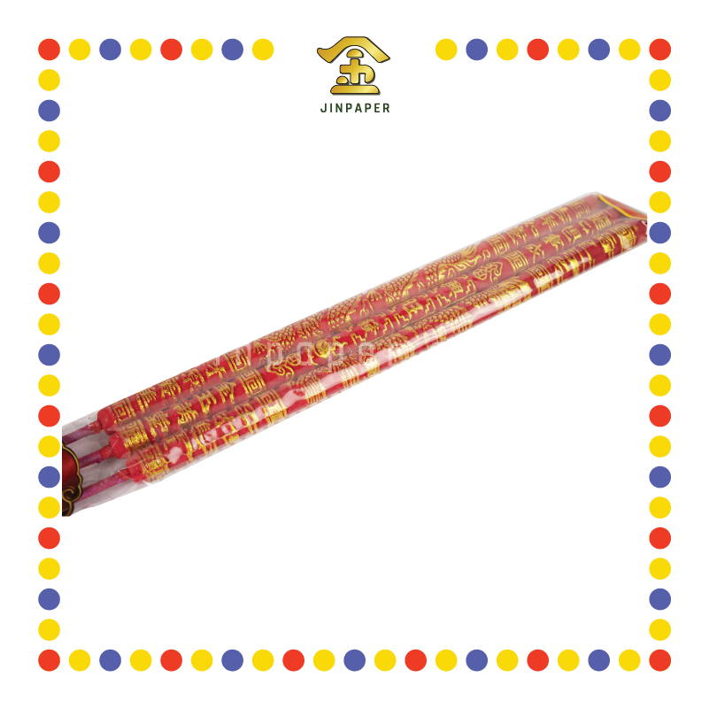 JOSS STICK 39cm 1.6烫金红底龙香 (大香,龙香)