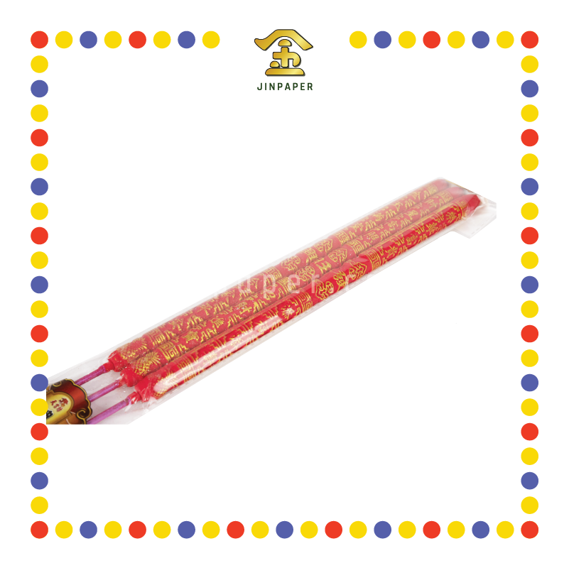 JOSS STICK 39cm 1.6烫金红底字香  (大香)