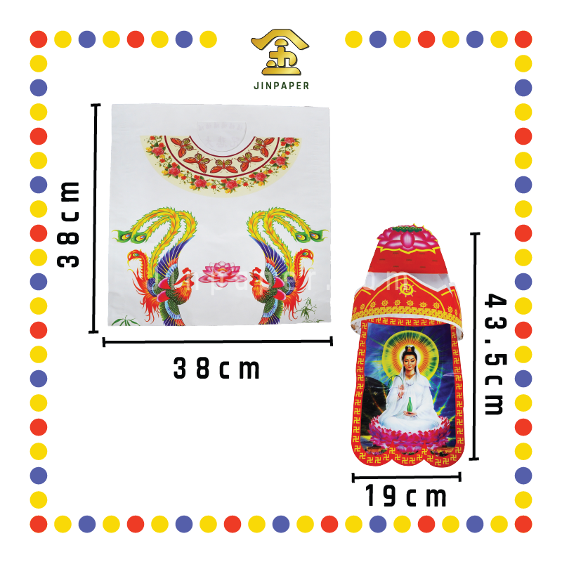 JOSS PAPER 3D(立体)观音袍