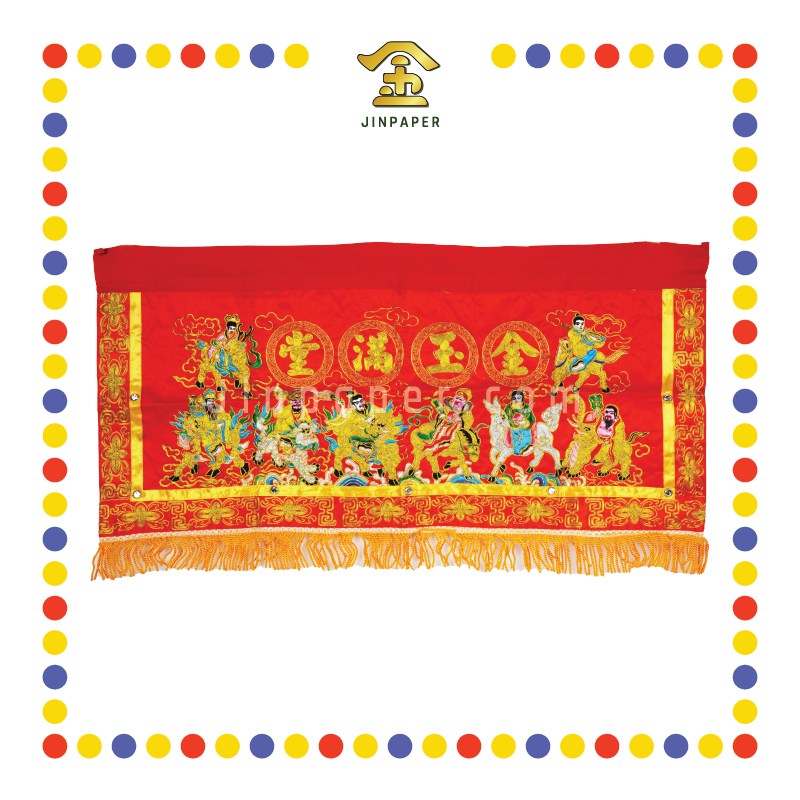 DOOR DECORATION 3尺6 台湾高档门彩(金玉满堂)