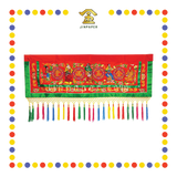 DOOR DECORATION 4尺 高档精工绣八仙门彩(金玉)