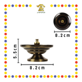 INCENSE HOLDER 台湾 4小时塔香盘(古铜色)