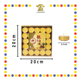 JOSS CANDLE 天宫坊酥油烛 4小时 100粒【(黄)/(红)/(白)】(酥油蠟燭)