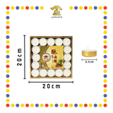 JOSS CANDLE 天宫坊酥油烛 4小时 100粒【(黄)/(红)/(白)】(酥油蠟燭)