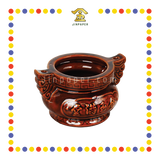 PARYING CENSER 4'' 3号 小双耳古铜招财香炉