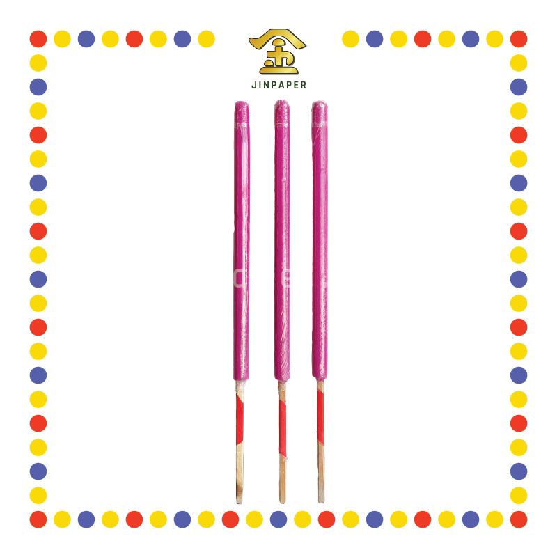 JOSS STICK 5尺 大香(红色)(1幅3支) (大香, 龙香)