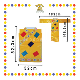 JOSS PAPER 5尺特大-济公袍【黄色/灰色】