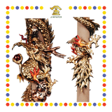 JOSS STICK 6.6尺 3D沉香卷龙香(金) (大香, 龙香)