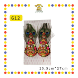 ACCESSORIES【612 丝球大吉双公/632 小丝球兴旺/638 旺旺来】雀尾金花