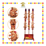 JOSS STICK 6尺 玫瑰金龙(1套3支) (大香, 龙香)