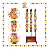 JOSS STICK 6尺 彩龙(1套3支) (大香, 龙香)