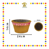KEMANYAN 特大9寸加料甘文烟粒【黑/黄】