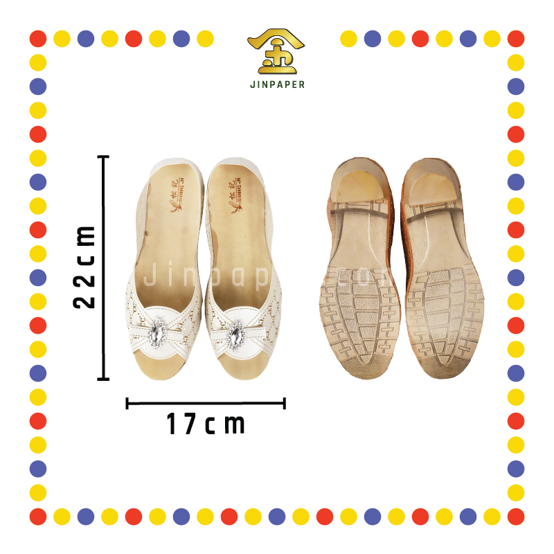 JOSS PAPER B126 典雅镂空四季女鞋 (冥纸)