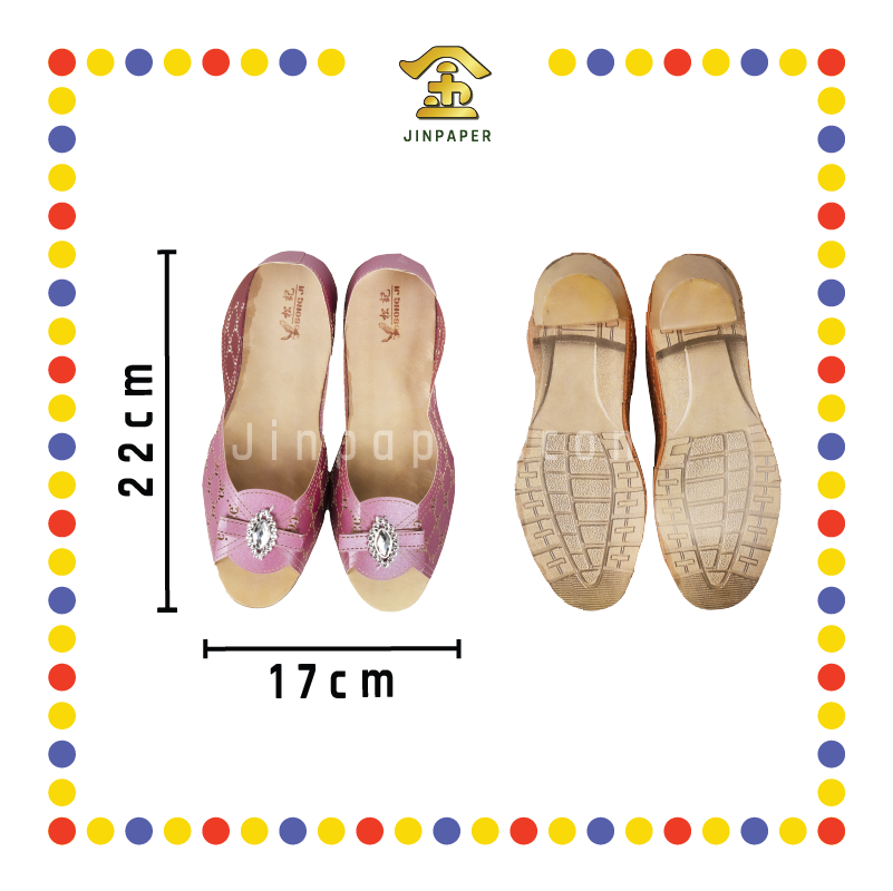 JOSS PAPER B126 典雅镂空四季女鞋 (冥纸)