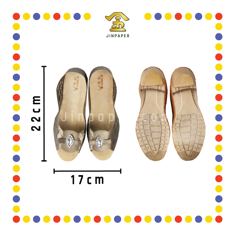 JOSS PAPER B126 典雅镂空四季女鞋 (冥纸)