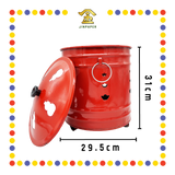 BURNING BIN 红色加厚化宝炉【迷你/小/中/大/特大】