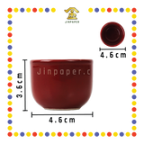 PRAYING CUP C011 朱红老爷杯