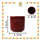 PRAYING CUP C01 朱红桶形杯
