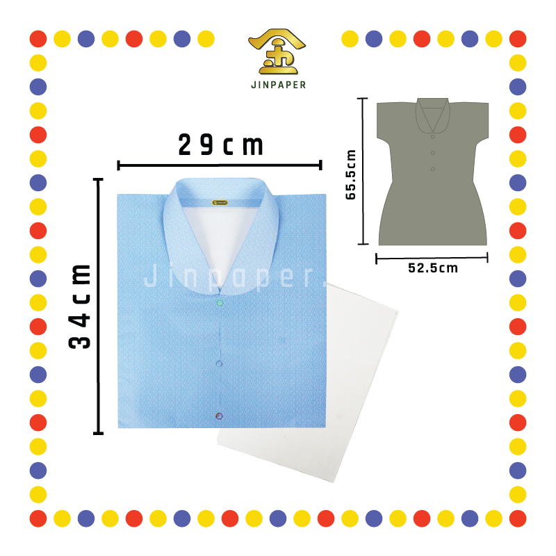 JOSS PAPER (平)C04 10色女衣 (冥纸)