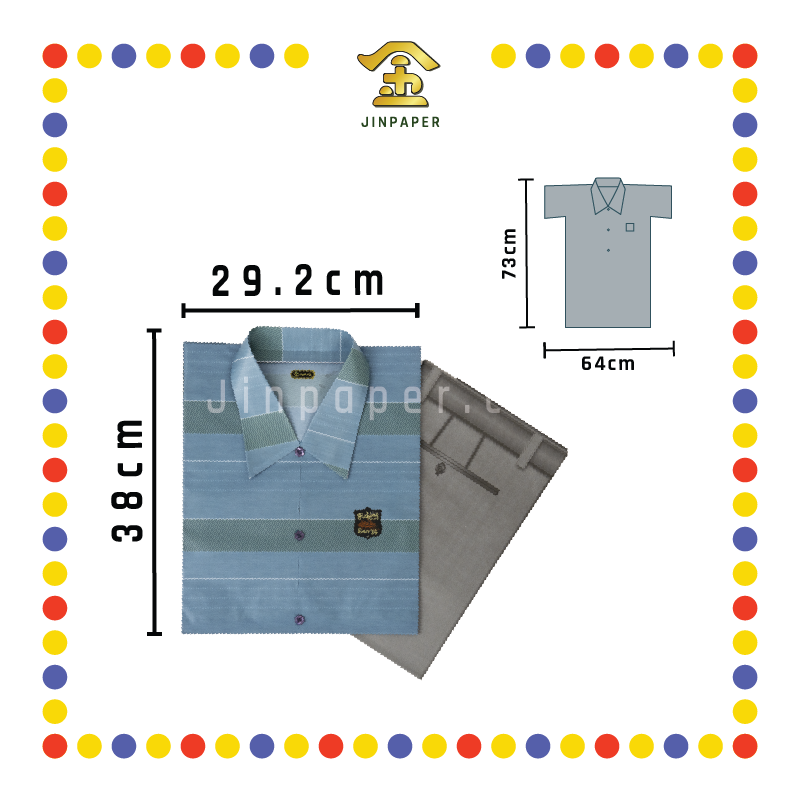 JOSS PAPER (平)C27 高级男衣西裤 (冥纸)